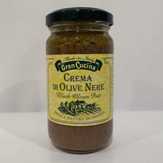 Crème d’olives noires Gran Cucina 180gr